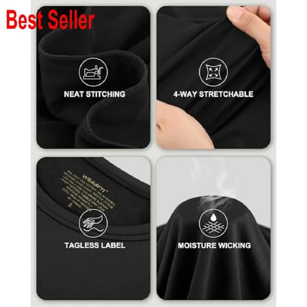 Fleece Lined Thermal Underwear Set Long Johns Base Layer Women's Winter